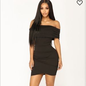 Off topic mini dress